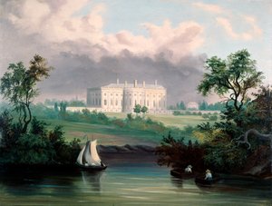 The White House, Washington, D.C., c.1845 by American School